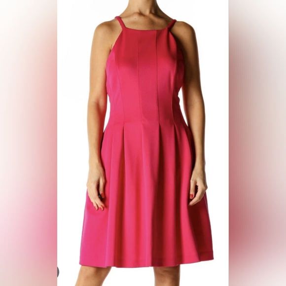 CALVIN KLEIN Pink Sleeveless Dress NWOT - Picture 13 of 13